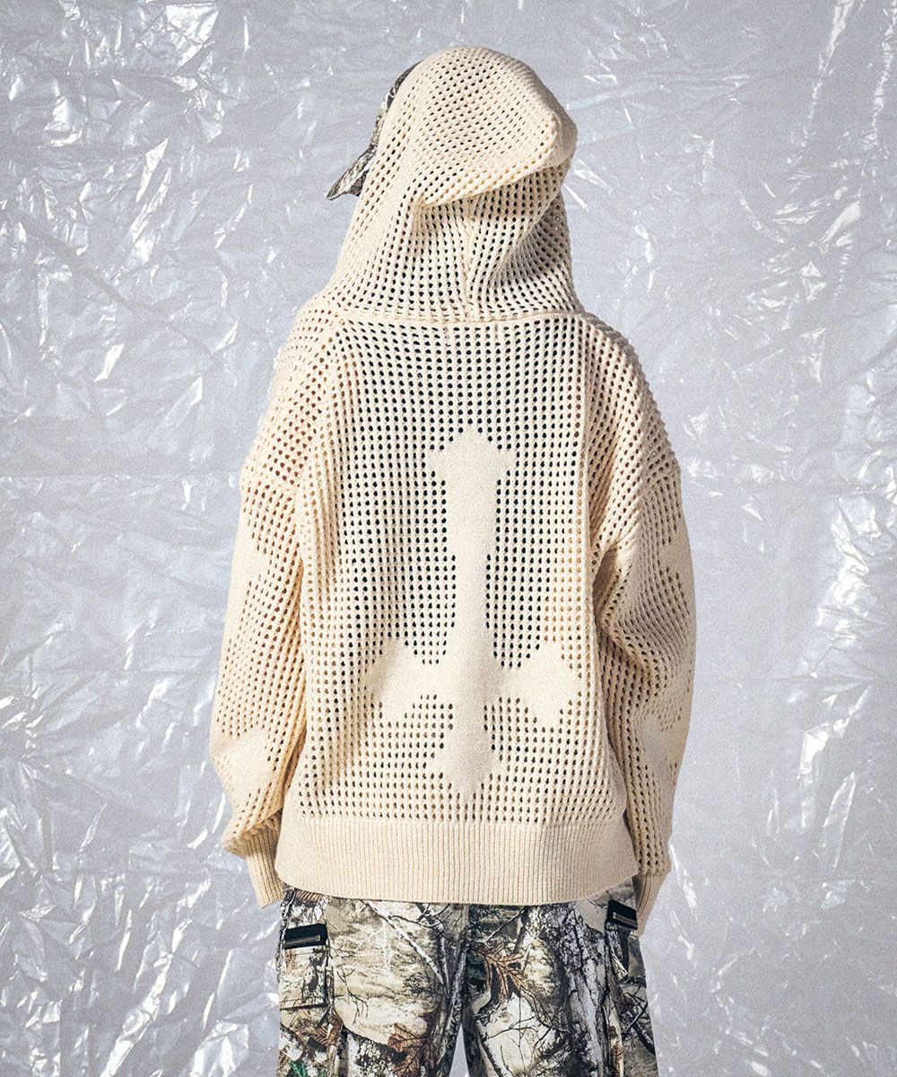 トップス SCHISM INDUCINGCROSS MESH ZIP HOODIE MUSINSA | SCHISM INDUCING CROSS MESH ZIP HOODIE BLACK