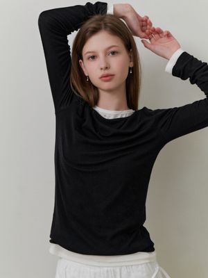 Smoothie tencel t-shirt (black)