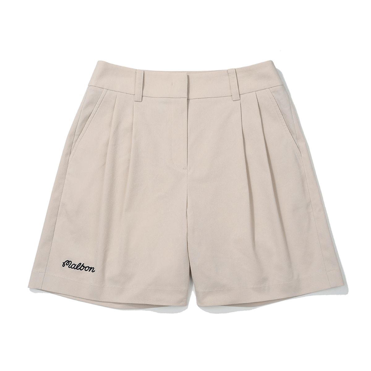 말본 골프(MALBON GOLF) 캐주얼 버뮤다 팬츠 CREAM (WOMAN)