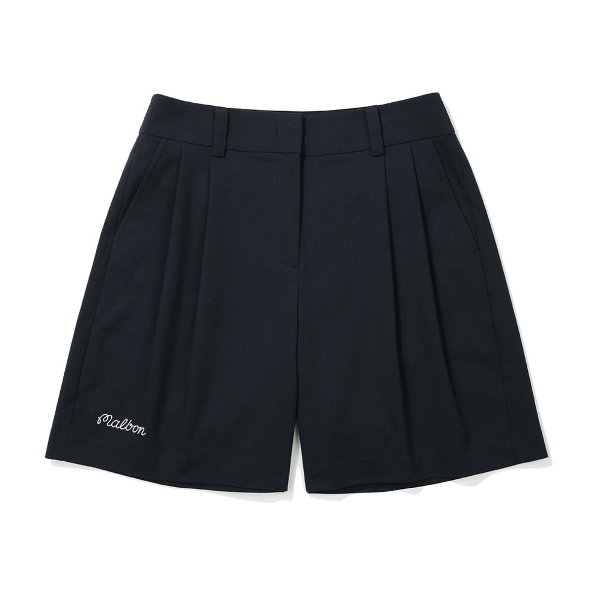 말본 골프(MALBON GOLF) 캐주얼 버뮤다 팬츠 NAVY (WOMAN)