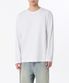 릴렉스드 크루 넥 긴소매 티셔츠 [화이트]