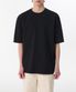 릴렉스드 OE 크루 넥 티셔츠 [블랙]