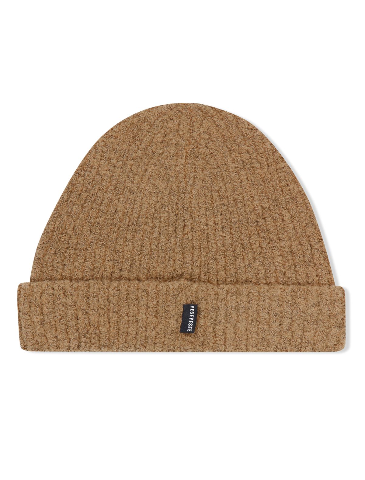 예스아이씨(YESEYESEE) Fuzzy Beanie Camel