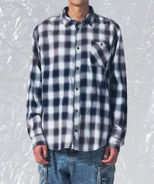 VINTAGE CHECK SHIRT BLUE