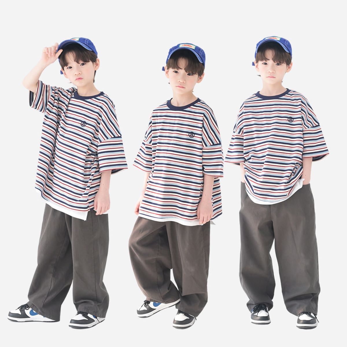 붐붐키즈(BOOMBOOMKIDS) D2423 올리브트윌팬츠