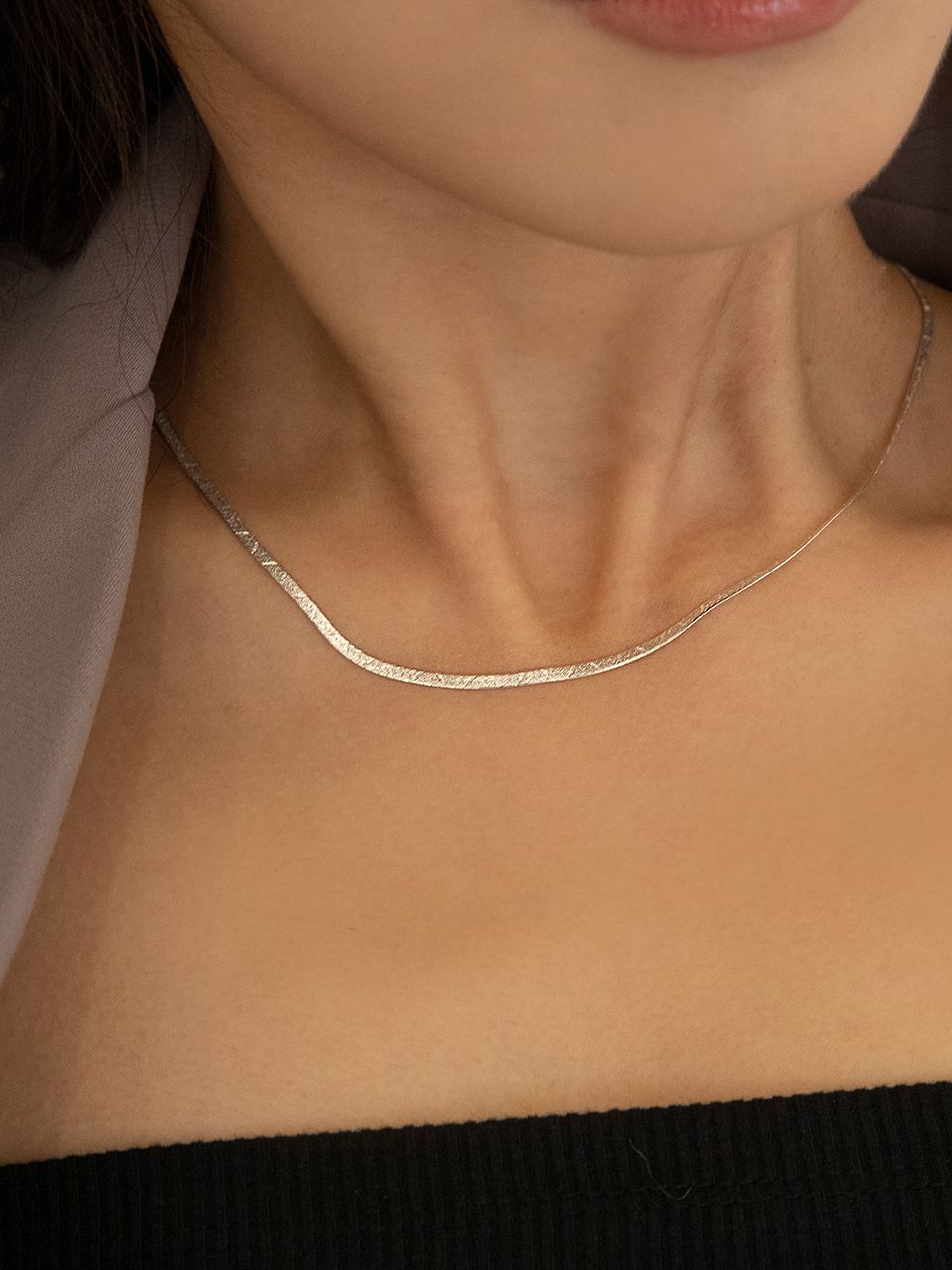 [PRIMAUTE] 韓国☆SILVER925☆BOLD SNAKE NECKLACE MUSINSA | PRIMAUTE [Silver 925] Bold Snake Necklace