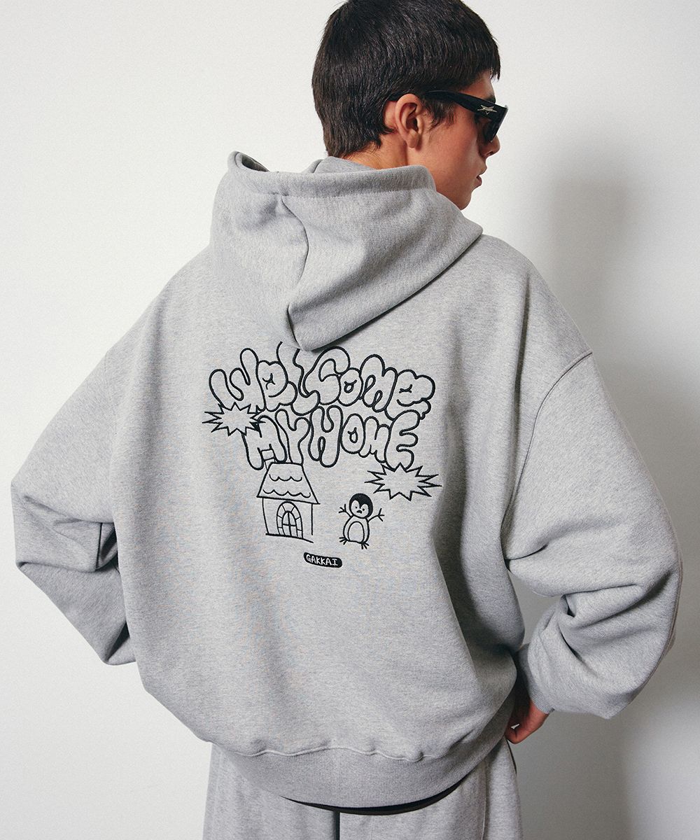 HOODED ZIP UP | No.1 K-fashion Store MUSINSA