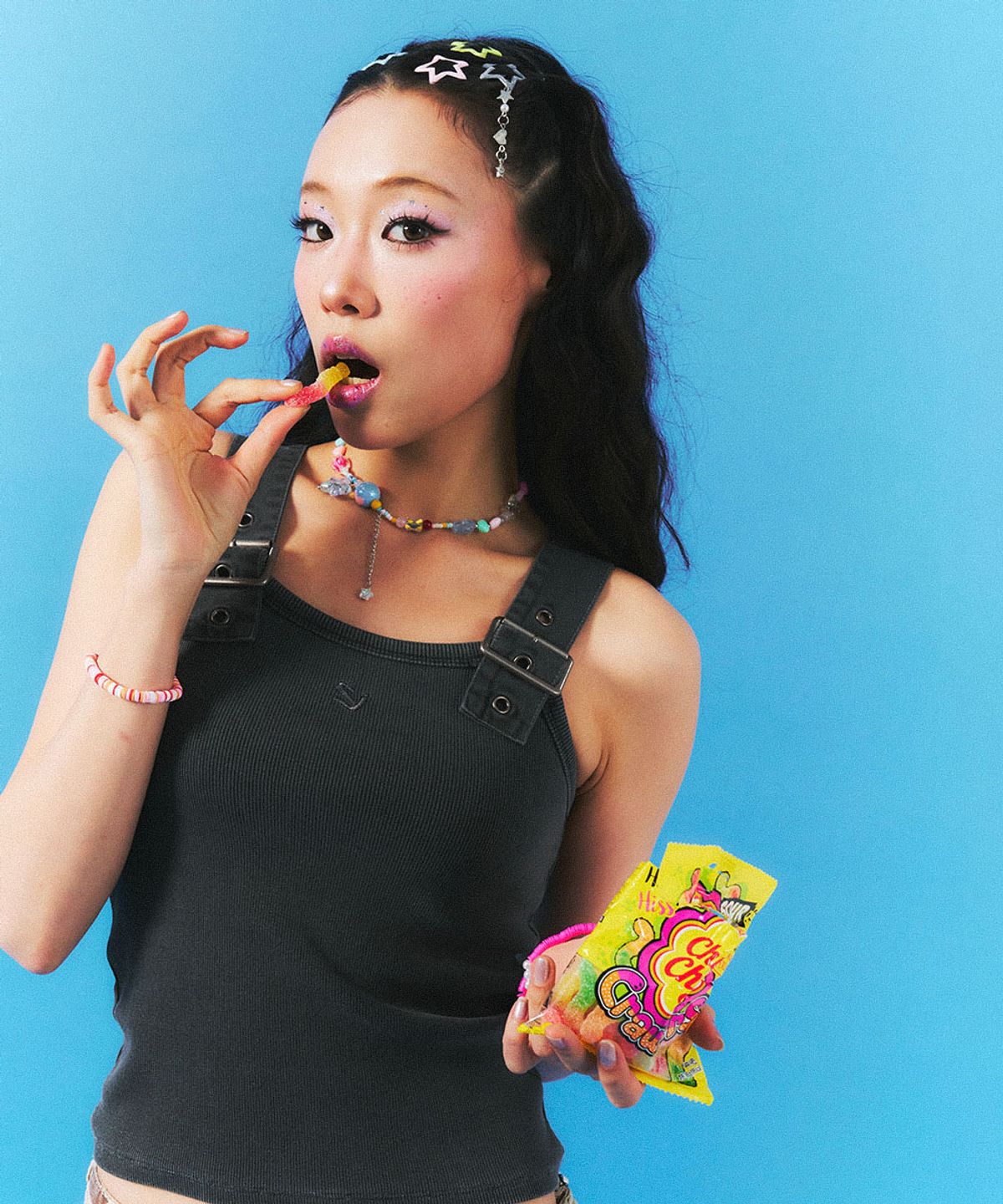 스키즘 인듀싱(SCHISM INDUCING) BELTED SLEEVELESS CHARCOAL