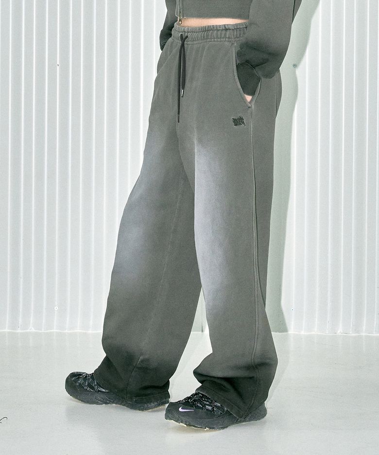 W MERGE BB PIGMENT LONG PANTS - CHARCOAL