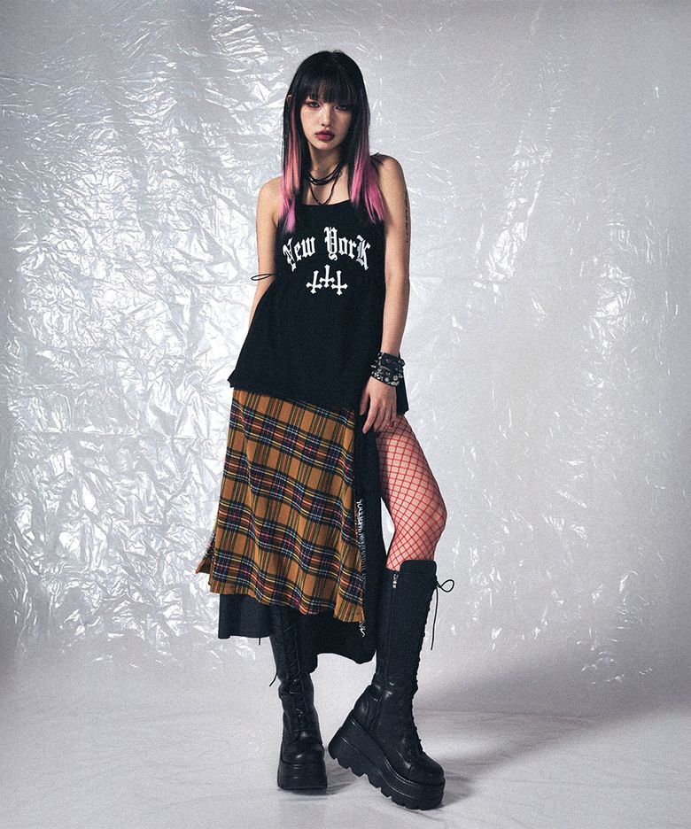 FR METAL DRESS BLACK