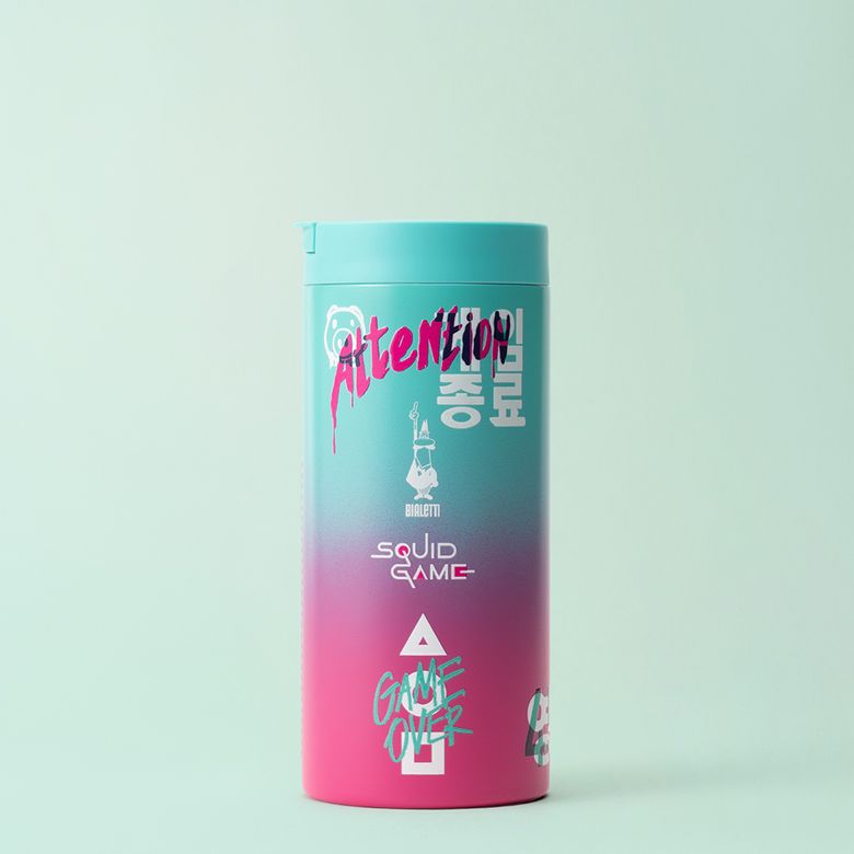 비알레띠 오징어게임 텀블러 360ml