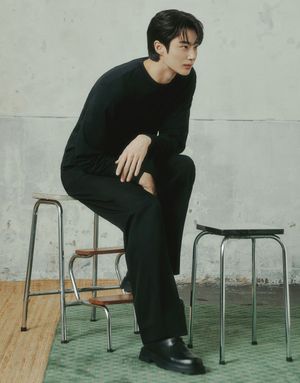 [변우석착용] 세미와이드 슬랙스 115514 [3color]