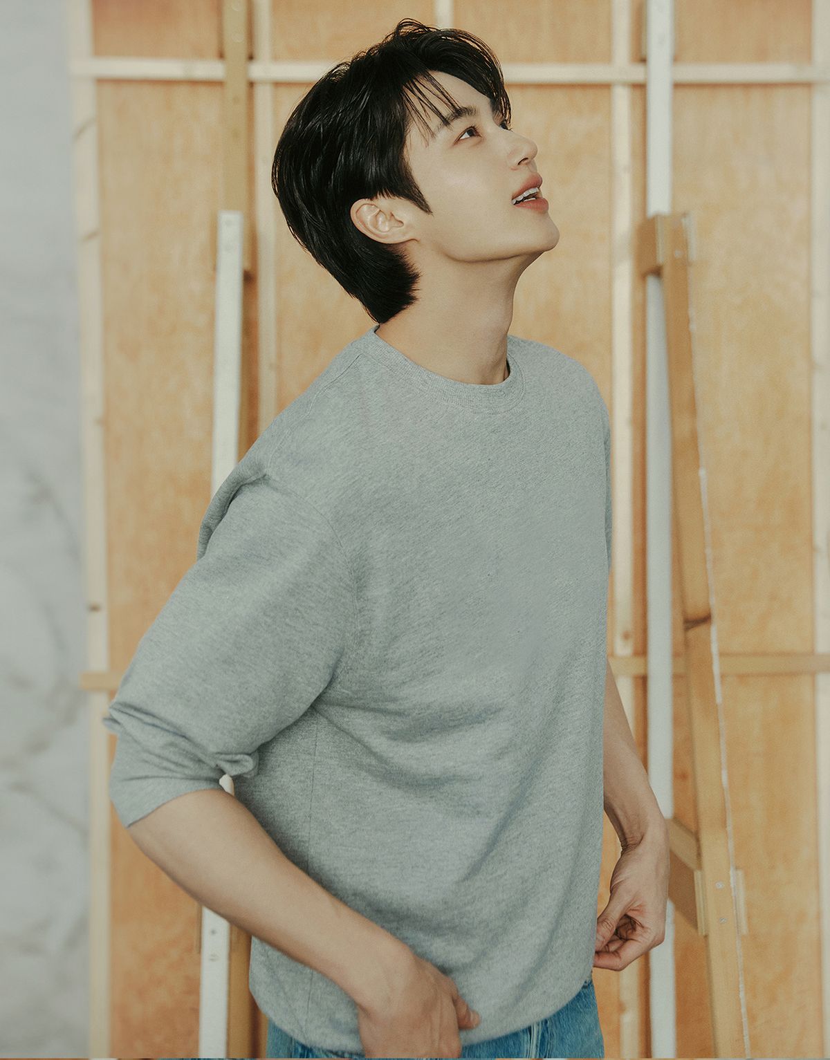 지오다노(GIORDANO) 솔리드 맨투맨 025510 [17color]