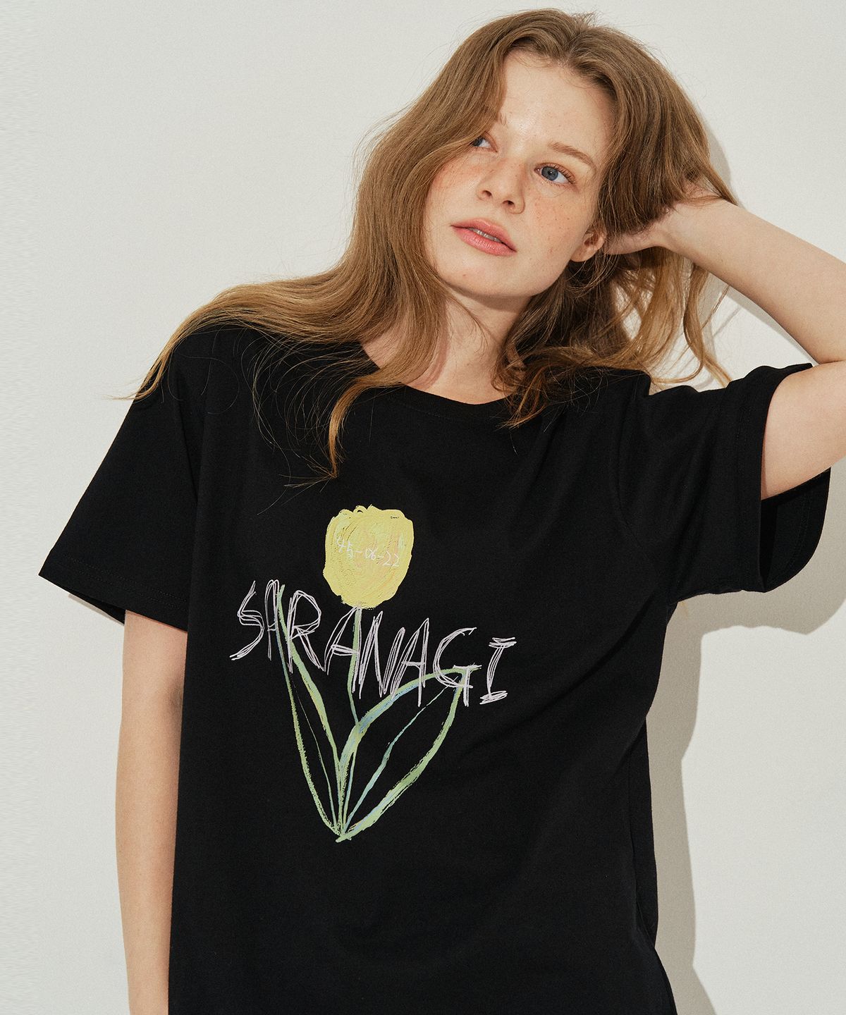 사라나기(SARANAGI) SE0533-T-SHIRT(black)
