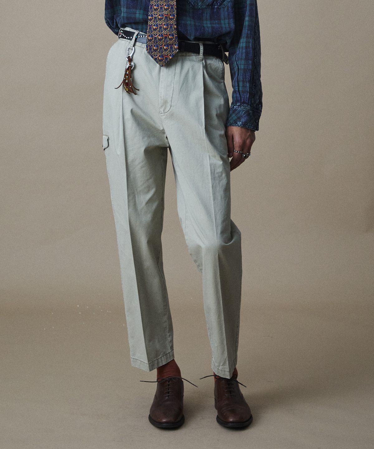 펜필드(PENFIELD) 페이디드 러스트 코튼 치노 베이지_FR2WP25U