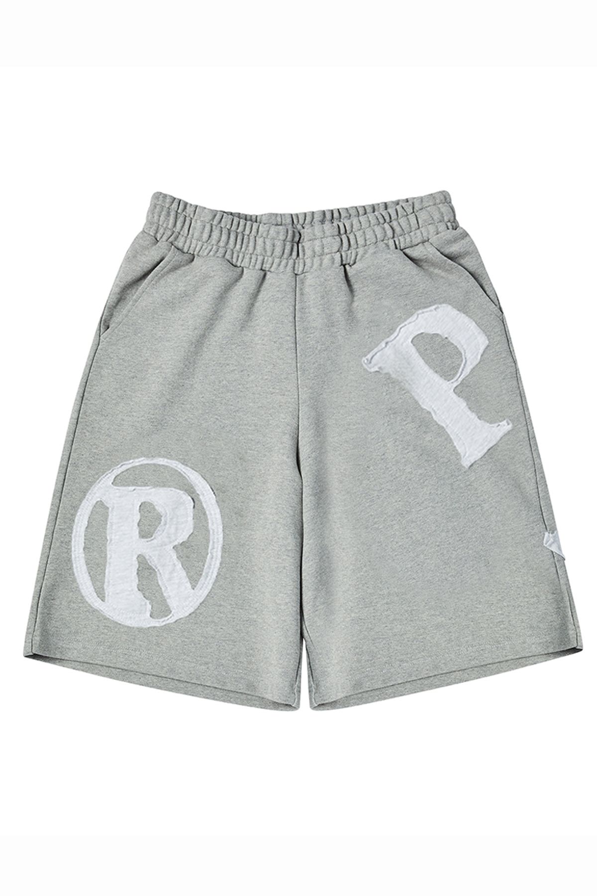 프렌다(PRENDA) PRDA BIG PATCH SHORTS GRAY