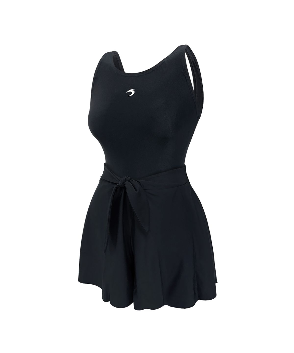 티에스스포츠(TS SPORTS) 여자 원피스 수영복 치마 반바지 커버업 세트 M2527