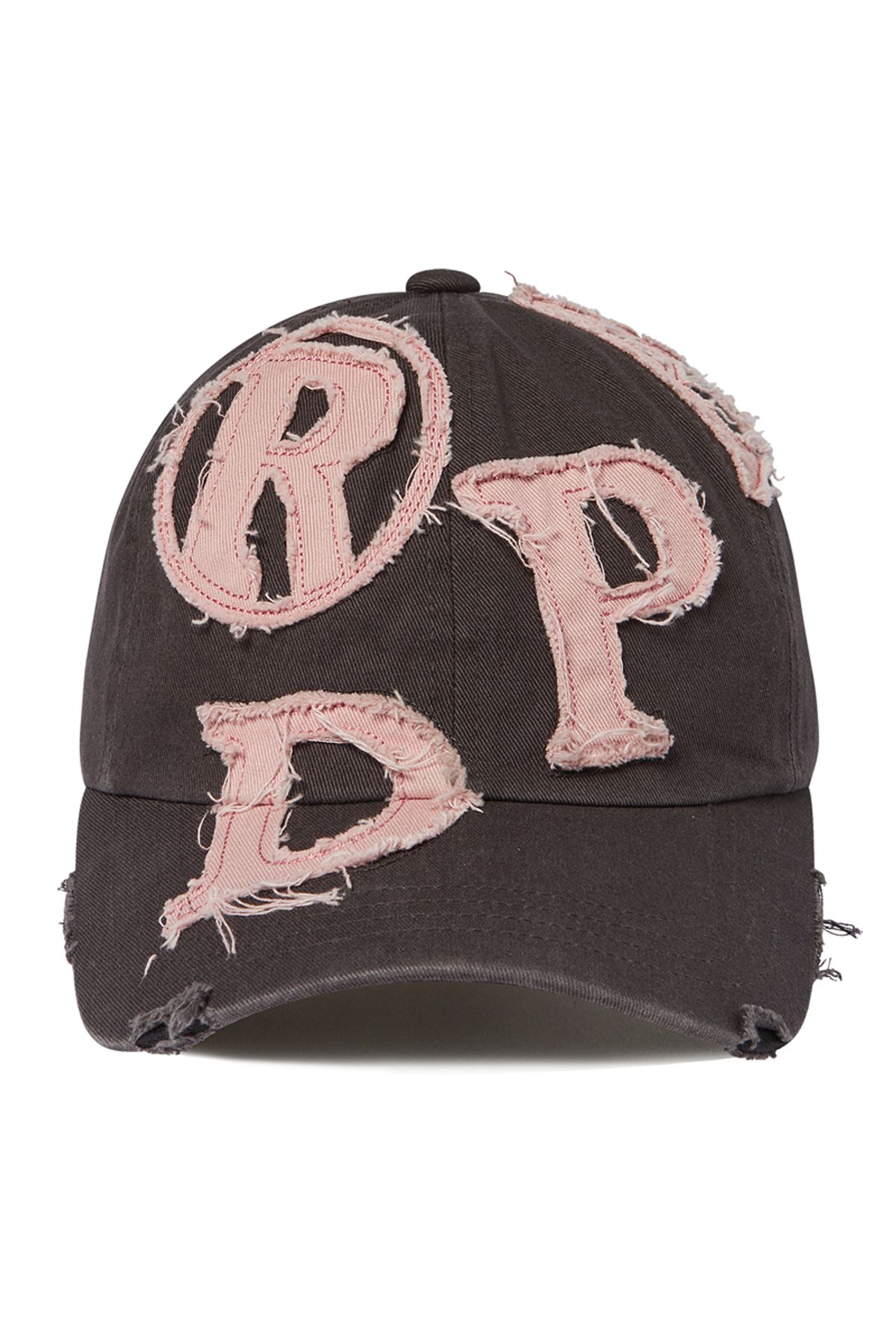 프렌다(PRENDA) PRDA BIG PATCH BALL CAP CHARCOAL