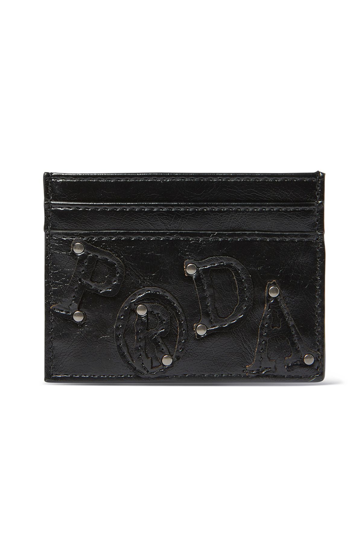 프렌다(PRENDA) PRDA VINTAGE CARD WALLET BLACK
