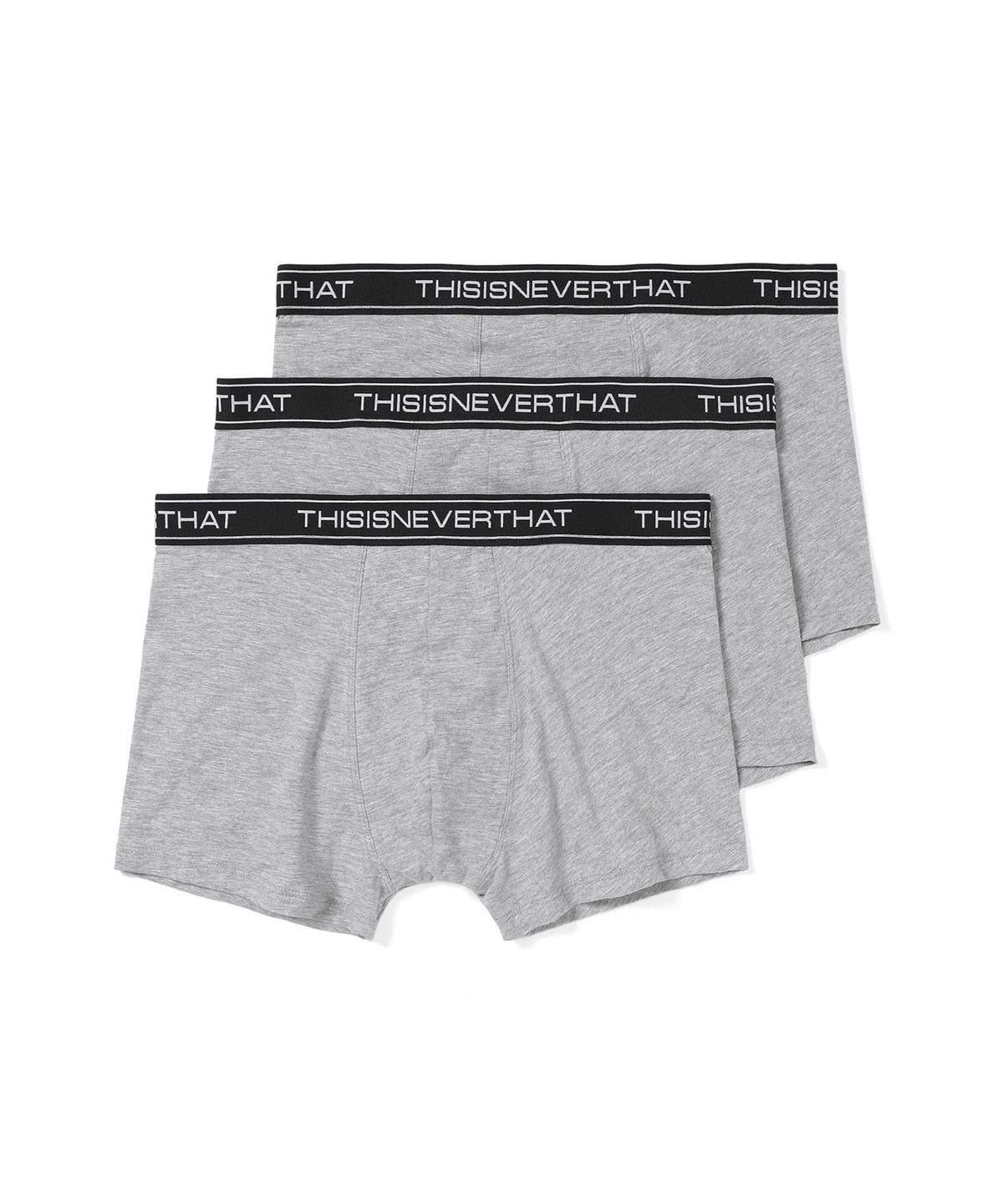 디스이즈네버댓(THISISNEVERTHAT) Cotton Briefs 3Pack Grey