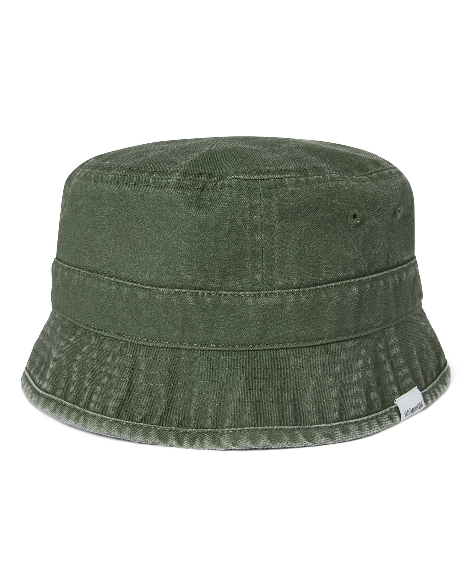 【THISISNEVERTHAT】Washed Bucket Hat Olive MUSINSA | thisisneverthat® Washed Bucket Hat Olive