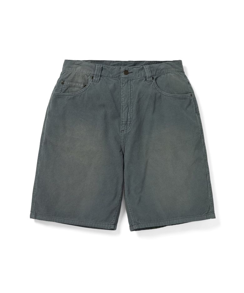 Overdyed Corduroy Short Slate