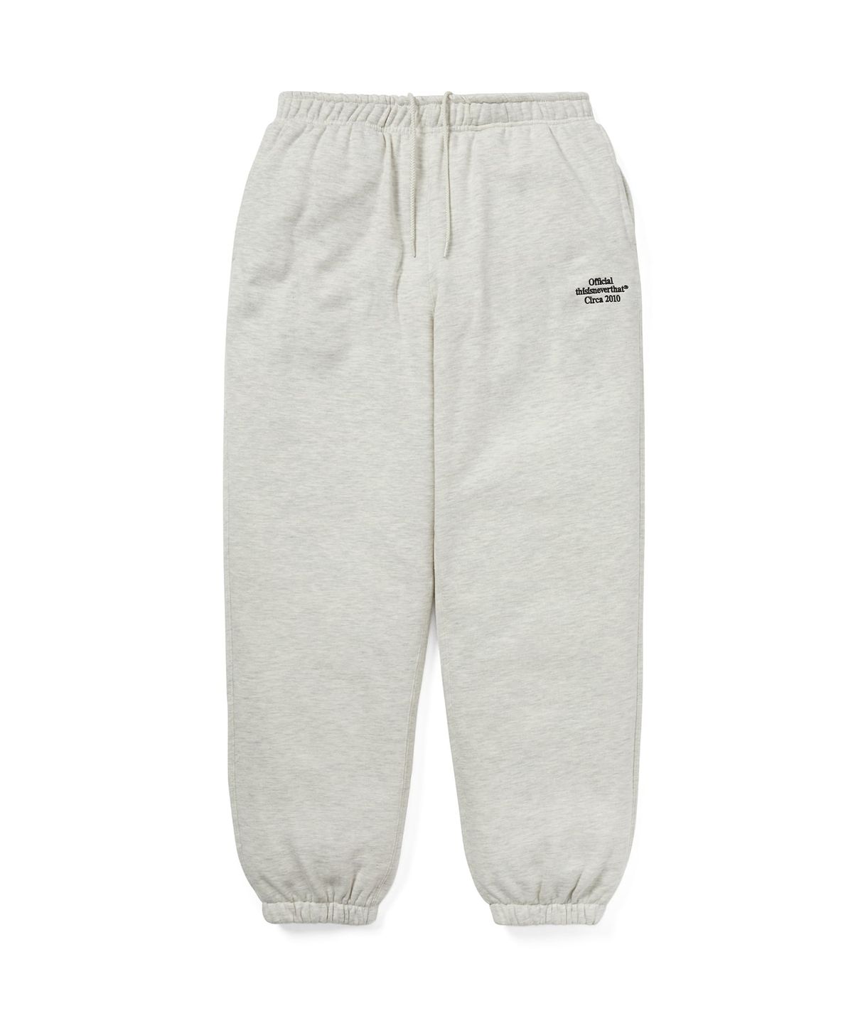 디스이즈네버댓(THISISNEVERTHAT) Times Sweatpant Oatmeal