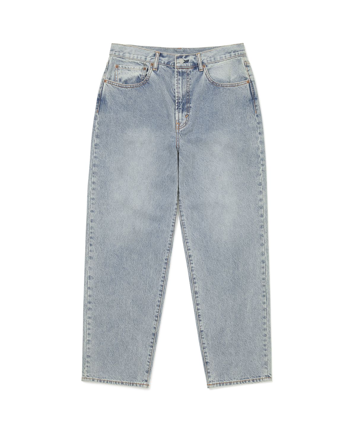 디스이즈네버댓(THISISNEVERTHAT) Regular Jeans Washed Blue