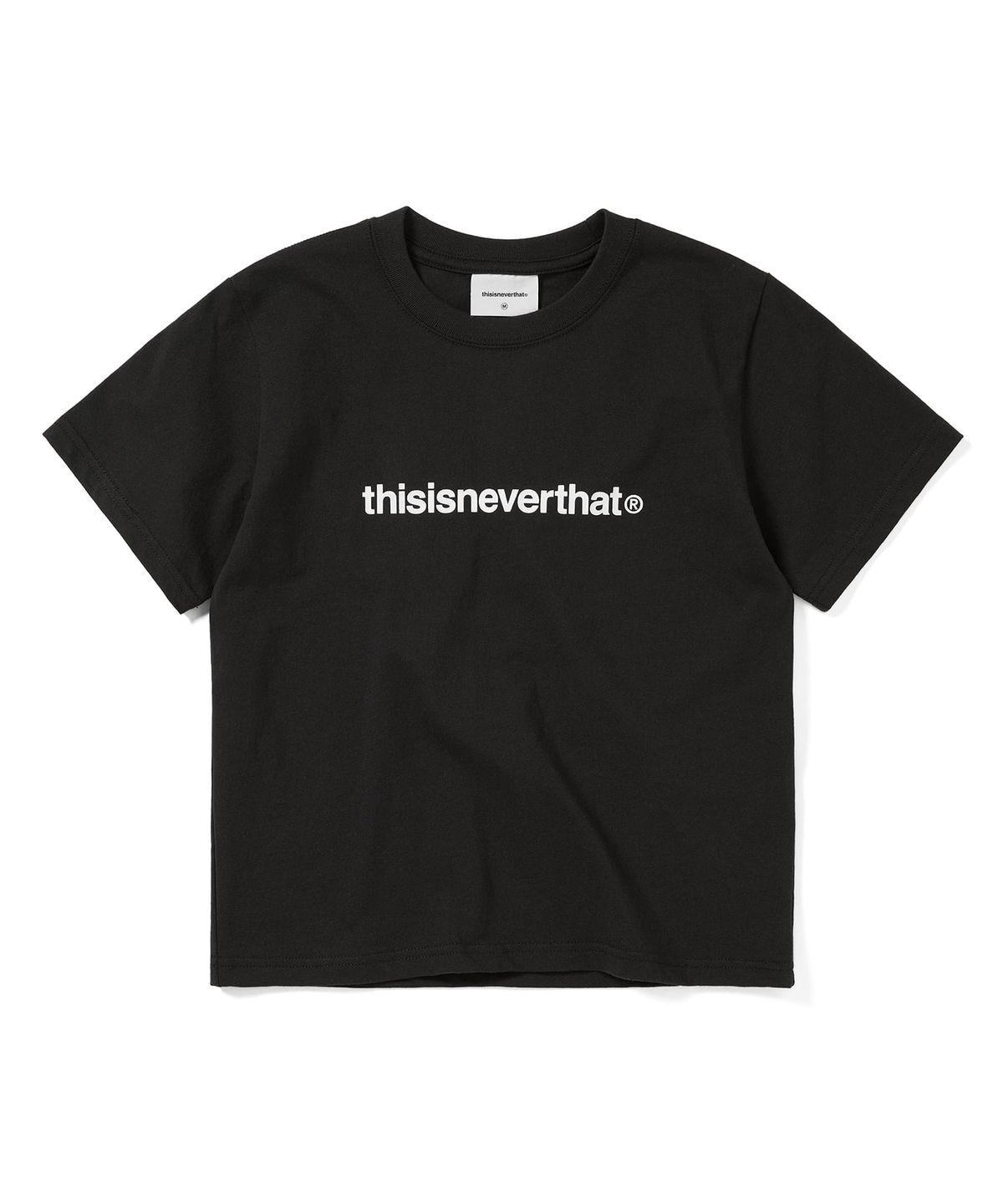 디스이즈네버댓(THISISNEVERTHAT) T-Logo W Tee Off Black