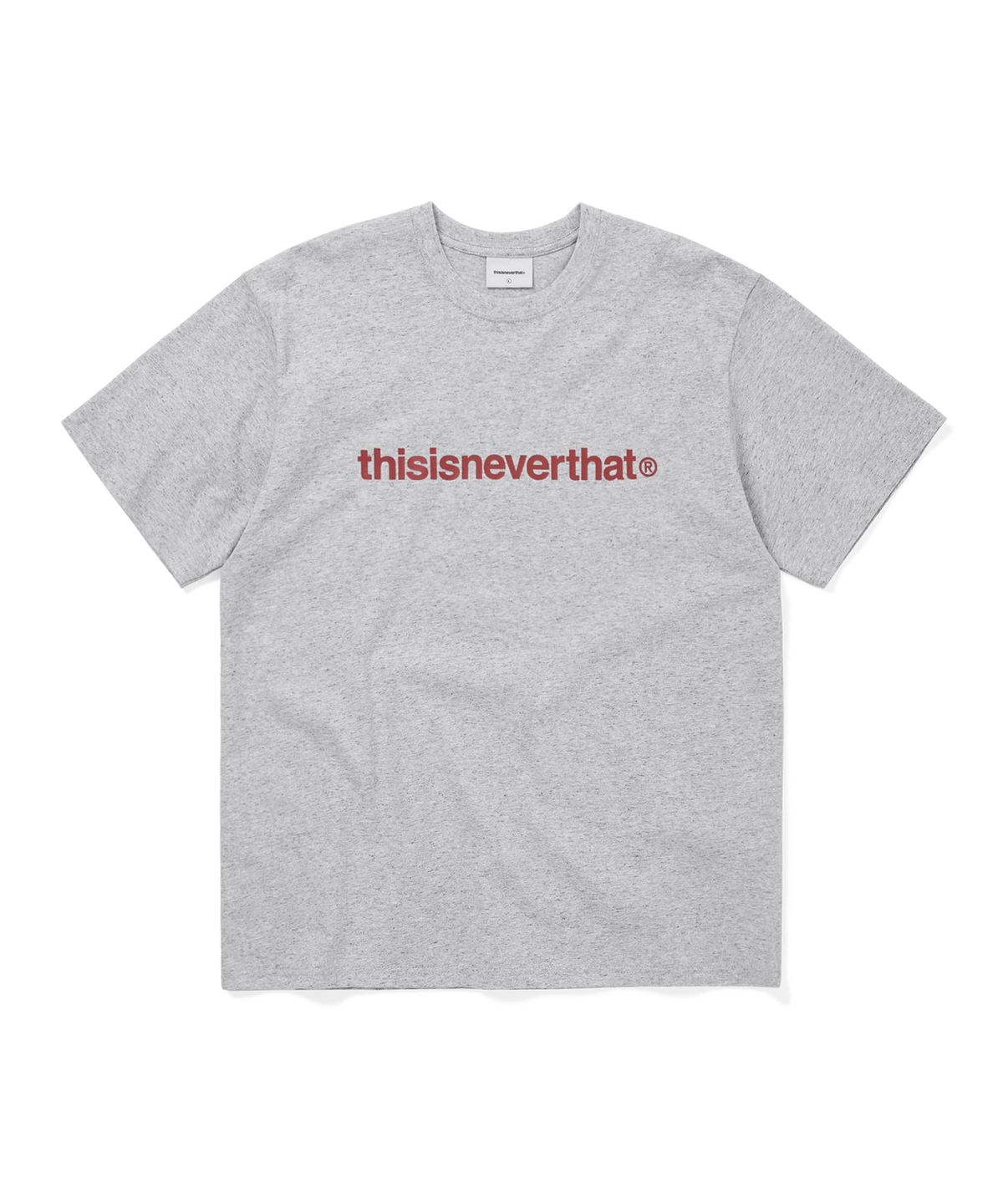 디스이즈네버댓(THISISNEVERTHAT) T-Logo Tee Heather Grey