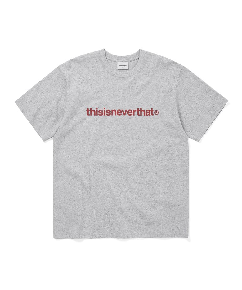 T-Logo Tee Heather Grey