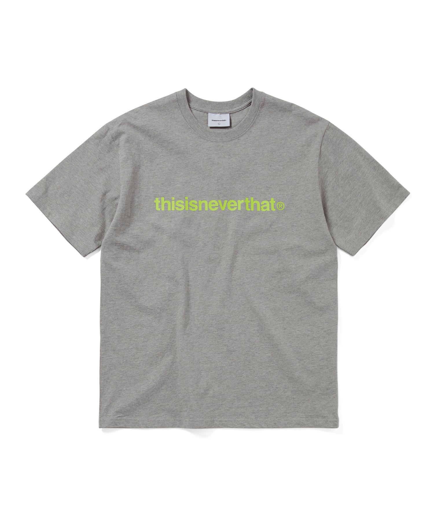 thisisneverthat tシャツ　ヘザーグレー　Mサイズ thisisneverthat tシャツ T-Logo Tee メンズ レディース