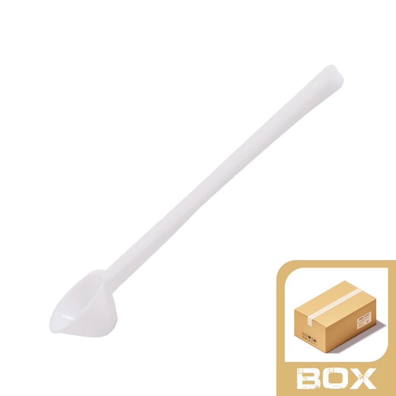 계량스푼 0.5g - 80mm 화이트 10,000개 1박스 플라스틱 국산 분말 세제