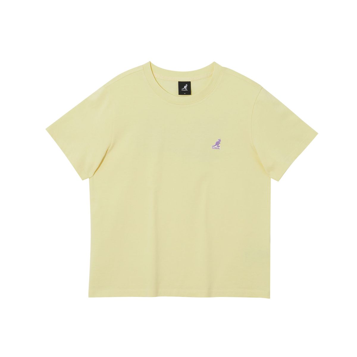 캉골(KANGOL) 우먼스 리프 티셔츠 2793 레몬