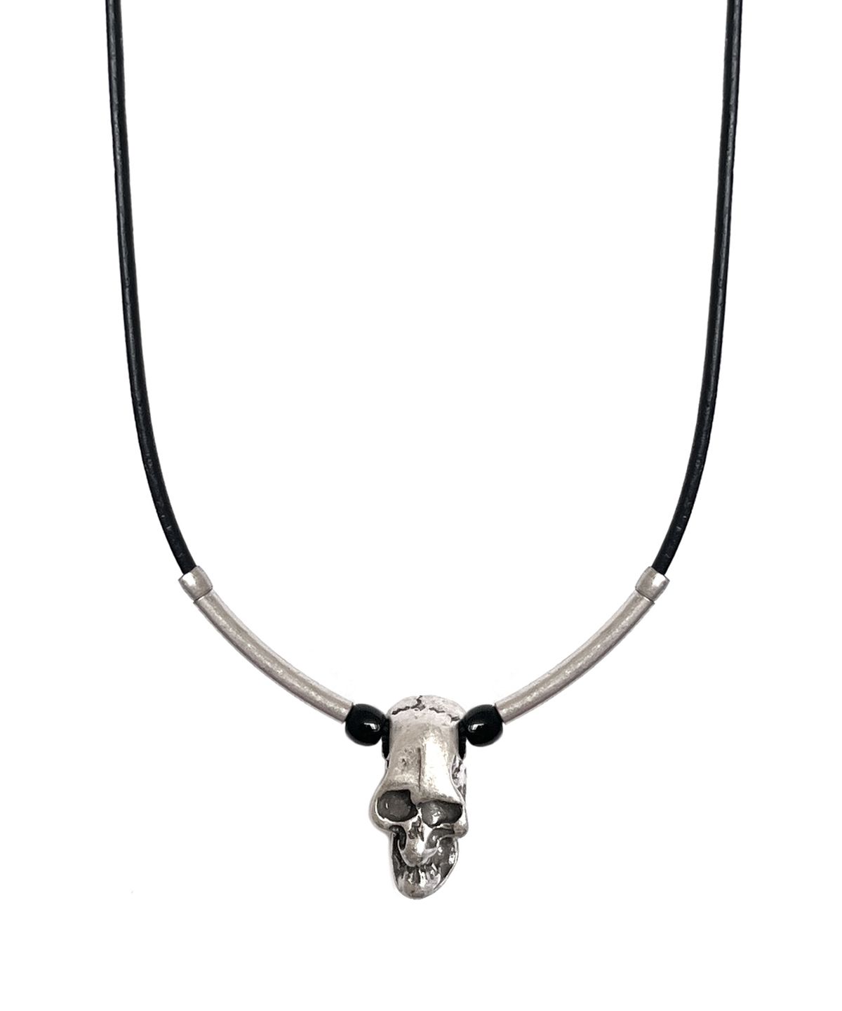 하우스 락 클럽(HOUSE ROCK CLUB) [SILVER] SK8ER SKULL NECKLACE