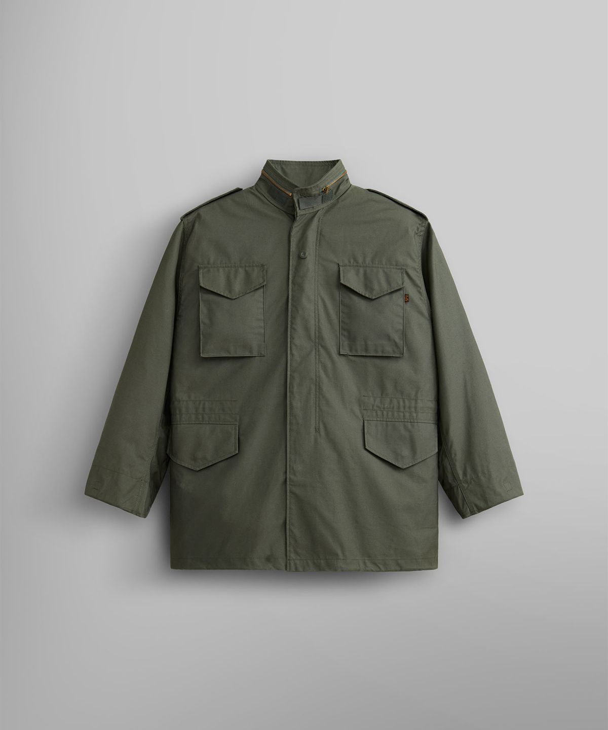 알파 인더스트리(ALPHA INDUSTRIES) M-65 필드 코트 올리브