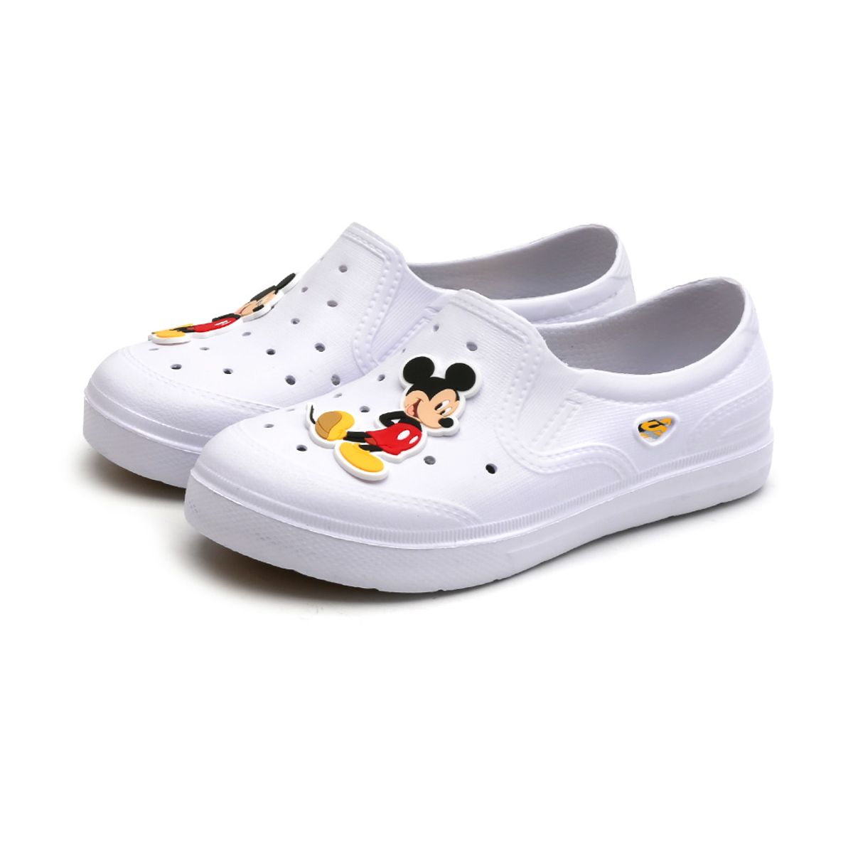 디즈니 키즈(DISNEY KIDS) 미키마우스 큐트 체크 실내화