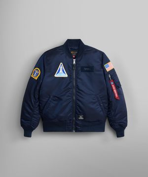 나사 MA-1 플라이트 자켓 GEN II 레플리카 블루
