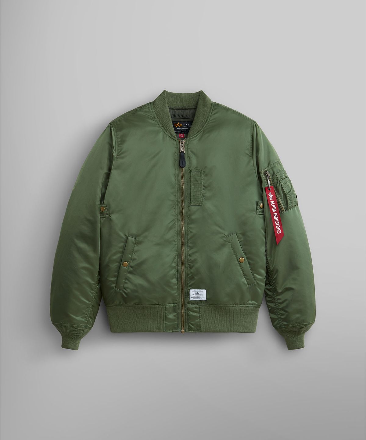 알파 인더스트리(ALPHA INDUSTRIES) MA-1 모드 플라이트 자켓 세이지