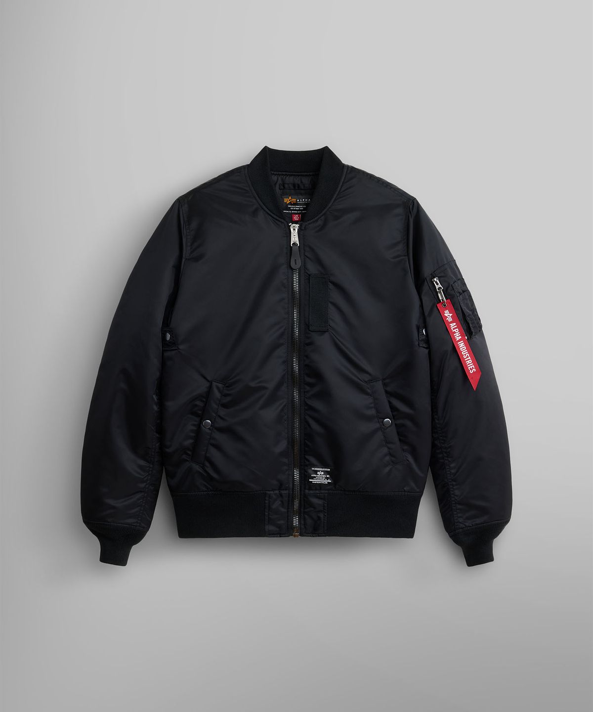 알파 인더스트리(ALPHA INDUSTRIES) MA-1 모드 플라이트 자켓 블랙