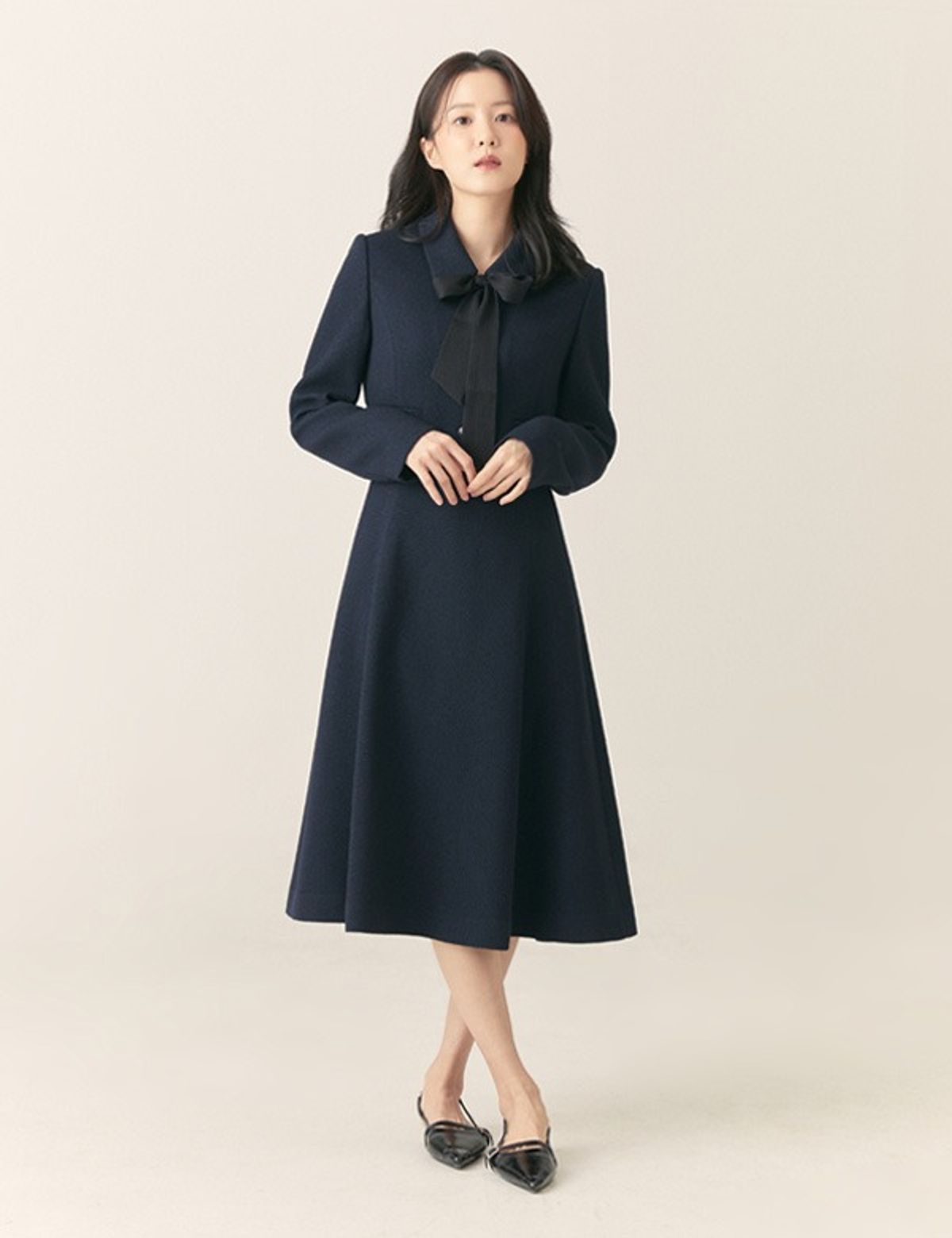 로엠(ROEM) 조직감 2in1 원피스_RMOWF23S99