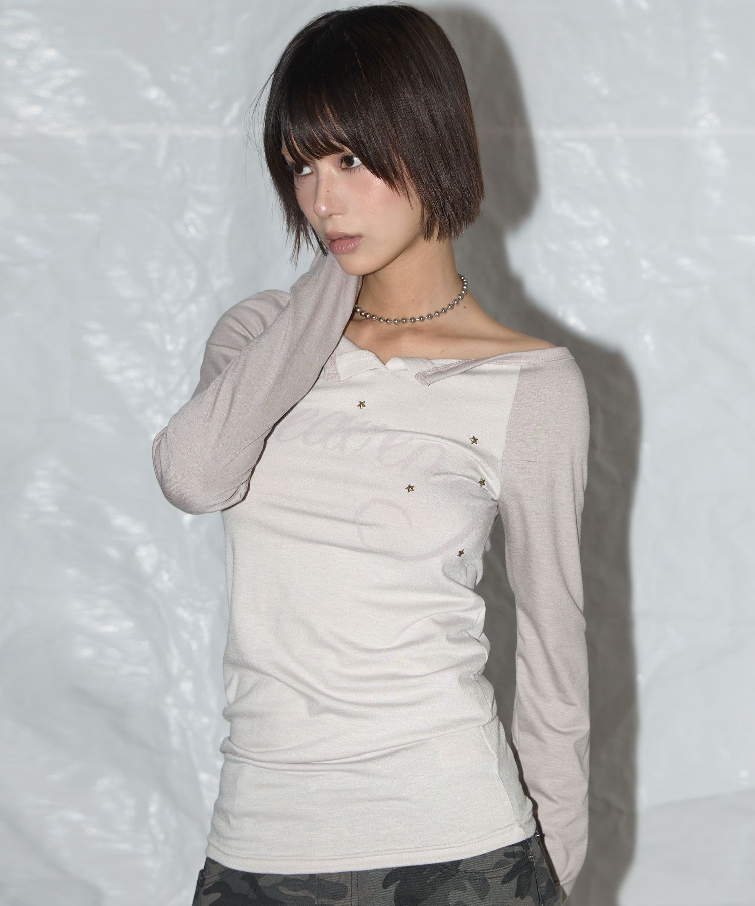 FANCY CLUB ■ Heavenly Off-Shoulder Long Sleeve MUSINSA | FANCY CLUB Heavenly Off-Shoulder Long Sleeve
