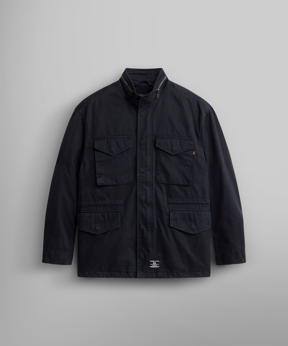 알파 인더스트리(ALPHA INDUSTRIES) M-65 모드 필드 코트 GEN II 블랙
