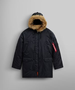 슬림 핏 N-3B 블랙