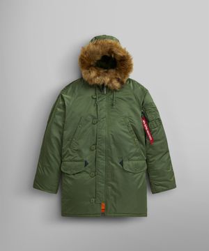 슬림 핏 N-3B 세이지