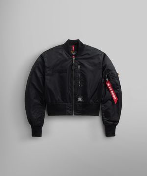 L-2B 크롭 GEN II 플라이트 자켓 우먼 블랙