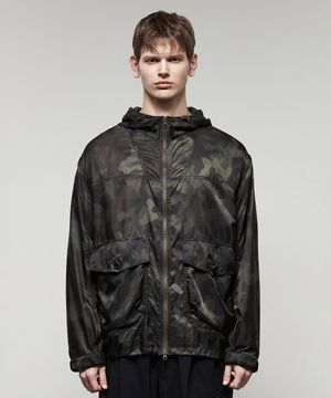 쉬어 후드 윈드 브레이커 카모플라쥬 IEJU5E205MU