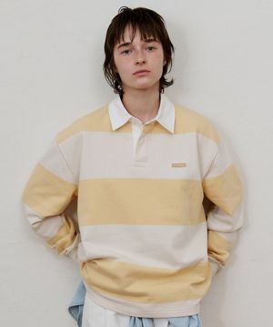 어센틱 럭비 맨투맨 Yellow