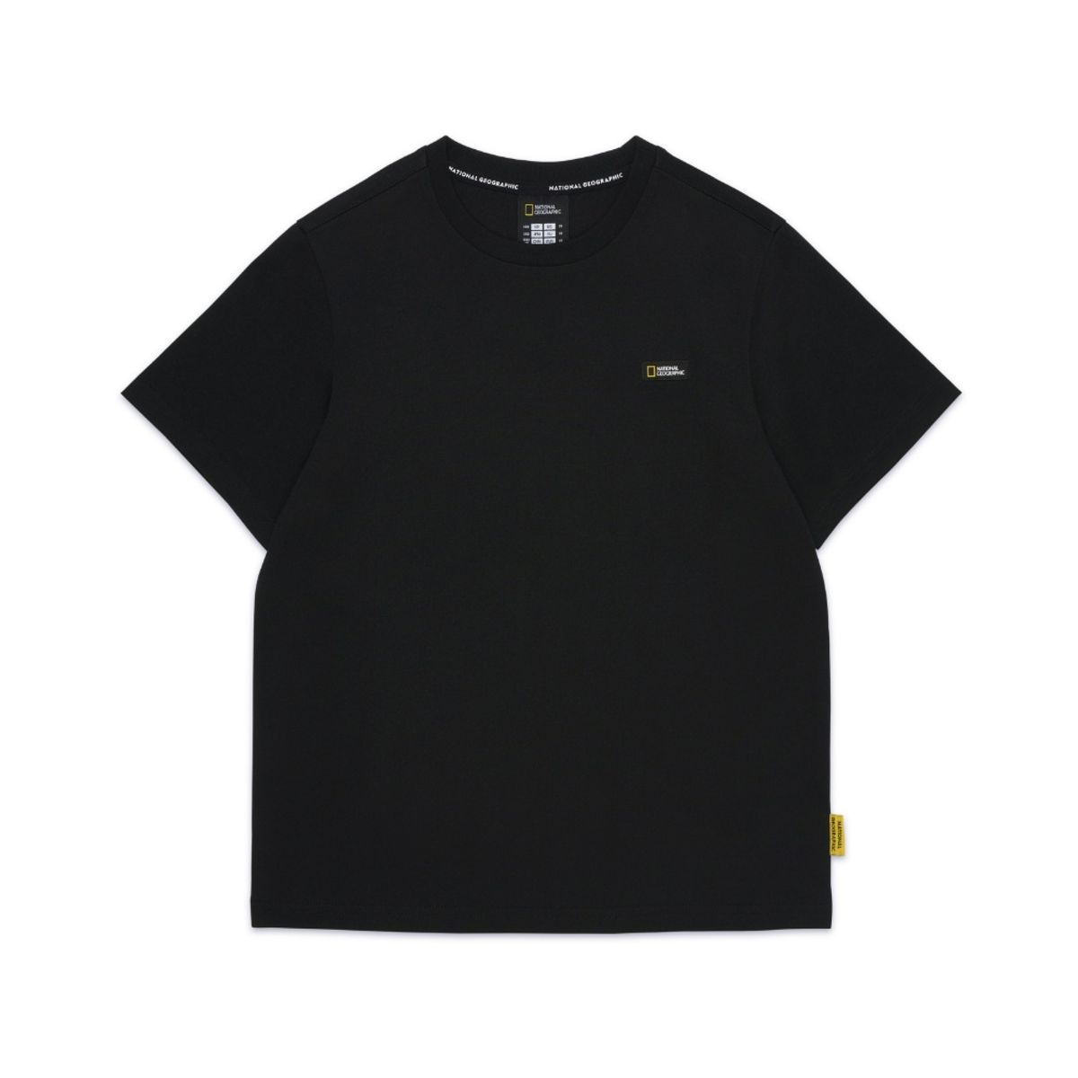 내셔널지오그래픽 키즈(NATIONAL GEOGRAPHIC KIDS) K255UTS920 스몰로고 반팔티 CARBONBLACK