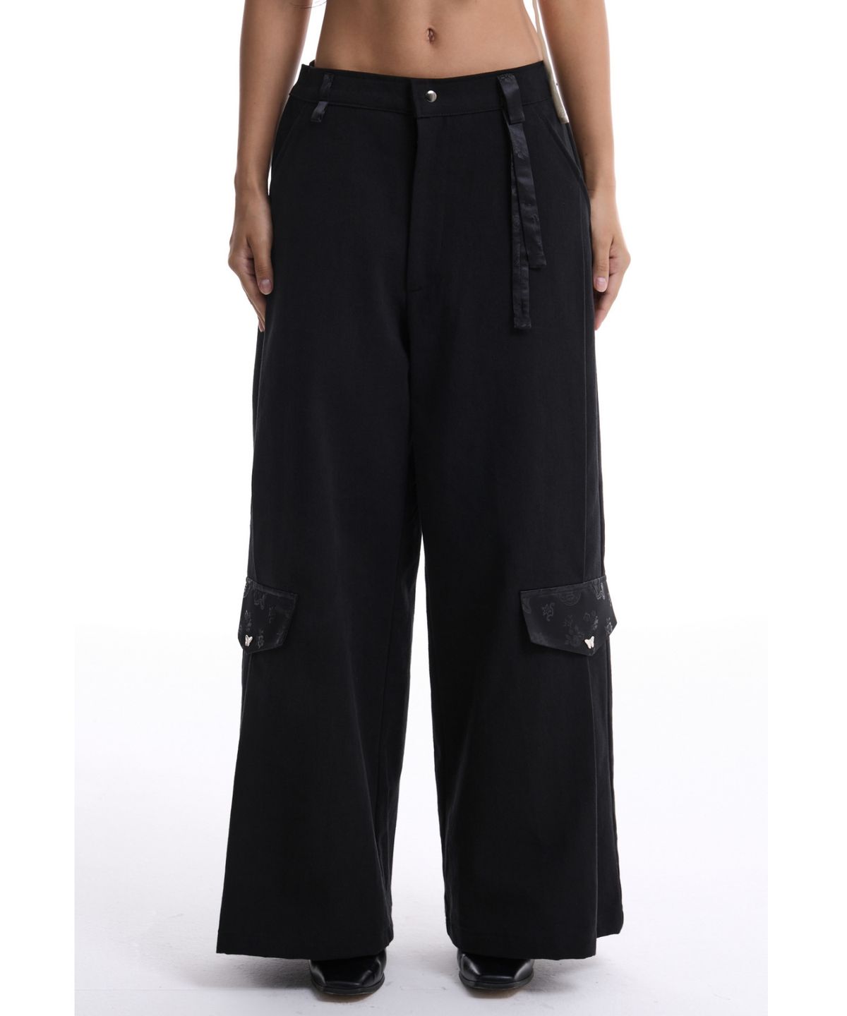 칠 하나 투 구육(71TO96) Daenggi Cargo Pants (Black)